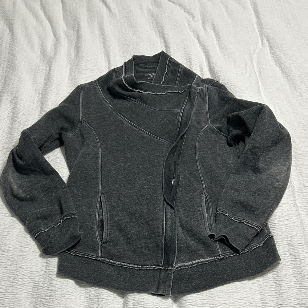 Calvin Klein Performance medium jacket asymmetric sip